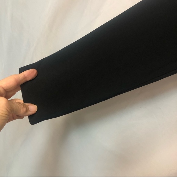 Forever 21 Women’s Jacket Black Crepe Double Breasted Military Cropped - Picture 3 of 8